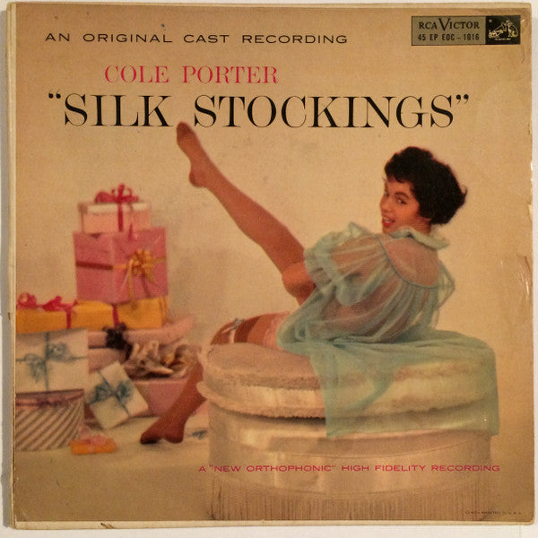 Cole Porter : "Silk Stockings" An Original Cast Recording (3x7", Album, Ind)