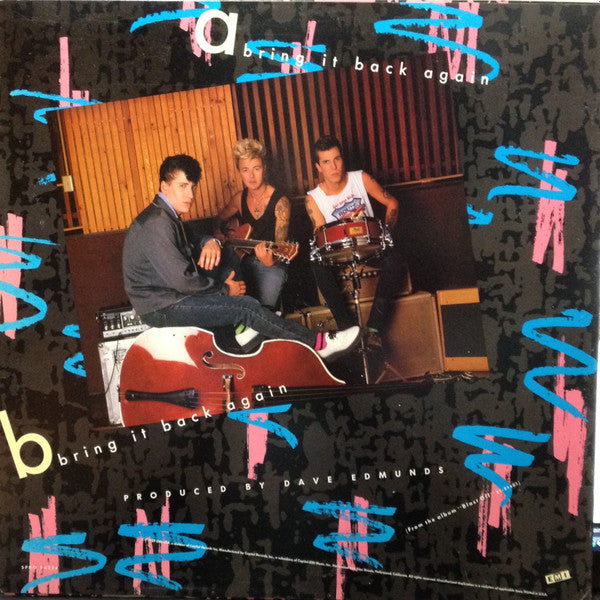 Stray Cats : Bring It Back Again (12", Single, Promo)