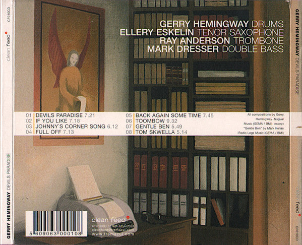 Gerry Hemingway Quartet : Devils Paradise (CD, Album)