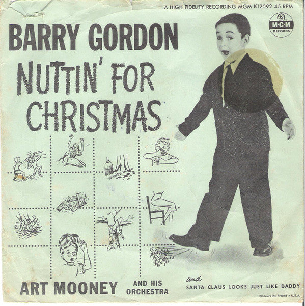 Art Mooney And His Orchestra* : Nuttin' For Christmas (7")