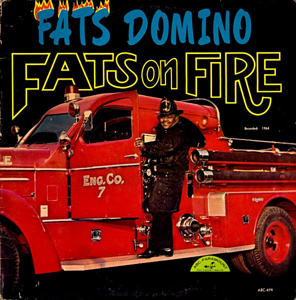 Fats Domino : Fats On Fire (LP, Album, Mono)