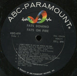 Fats Domino : Fats On Fire (LP, Album, Mono)
