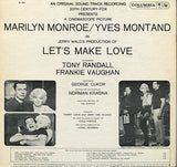Marilyn Monroe / Yves Montand, Frankie Vaughan : Let's Make Love (LP, Mono)