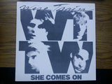 Wire Train : She Comes On (12", Single, Promo)