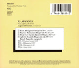 The Philadelphia Orchestra, Eugene Ormandy : Rhapsodies (CD, Comp, RE)
