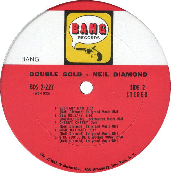 Neil Diamond : Double Gold (2xLP, Comp, Gat)