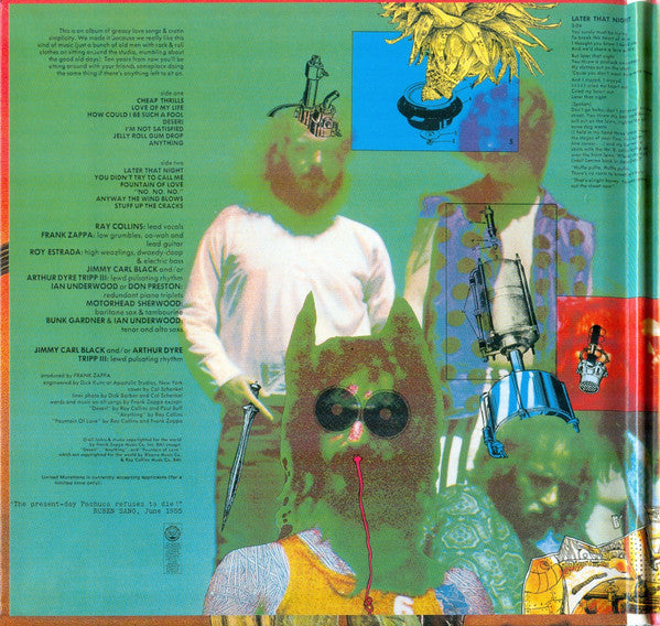 Frank Zappa & The Mothers Of Invention* : Cruising With Ruben & The Jets (CD, Album, Ltd, RE, RM, Pap)