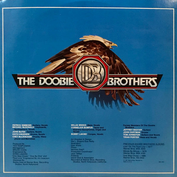 The Doobie Brothers : Best Of The Doobies - Volume II (LP, Comp, Club)