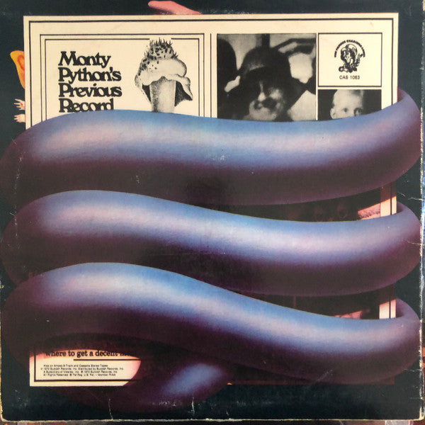 Monty Python : Monty Python's Previous Record (LP, Album)