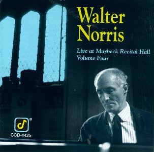 Walter Norris : Live At Maybeck Recital Hall - Volume Four (CD, Album)