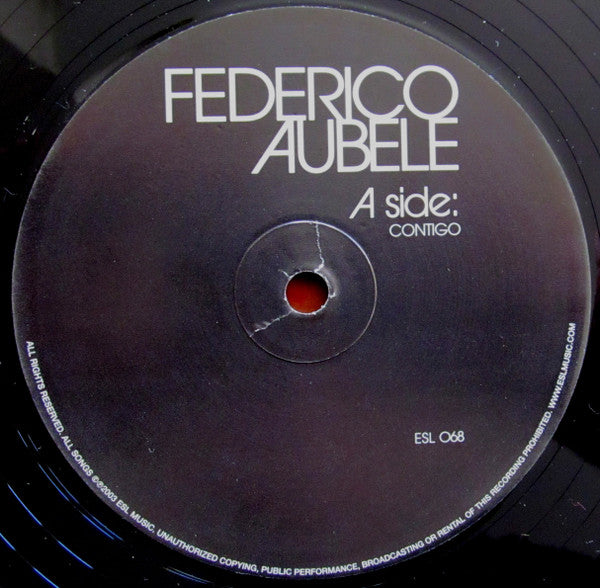 Federico Aubele : Contigo (10", Single)