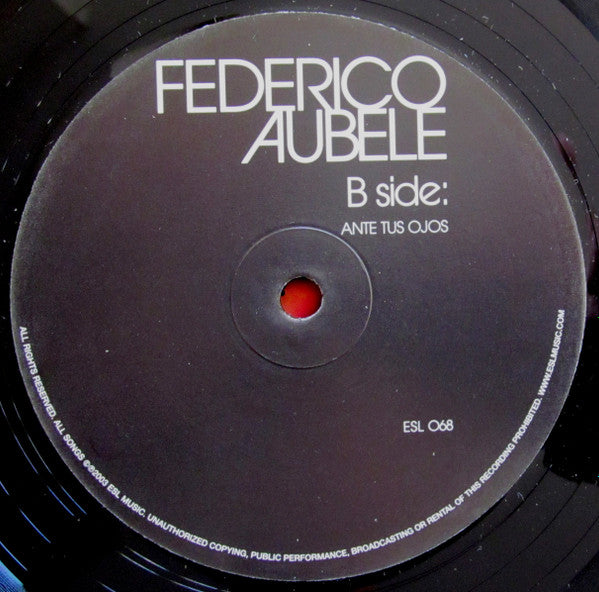Federico Aubele : Contigo (10", Single)