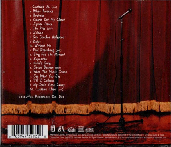 Eminem : The Eminem Show (Edited Version) (CD, Album, RP, Tec)