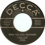 The Four Aces : Rock And Roll Rhapsody / I Wish I May, I Wish I Might (7", Single)