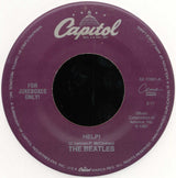 The Beatles : Help! (7", Single, Mono, Jukebox, RE, Whi)