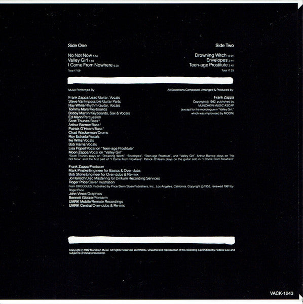 Zappa* : Ship Arriving Too Late To Save A Drowning Witch (CD, Album, Ltd, RE, RM, Pap)