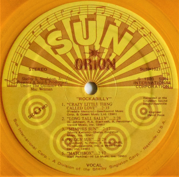 Orion (23) : Rockabilly (LP, Album, Gol)