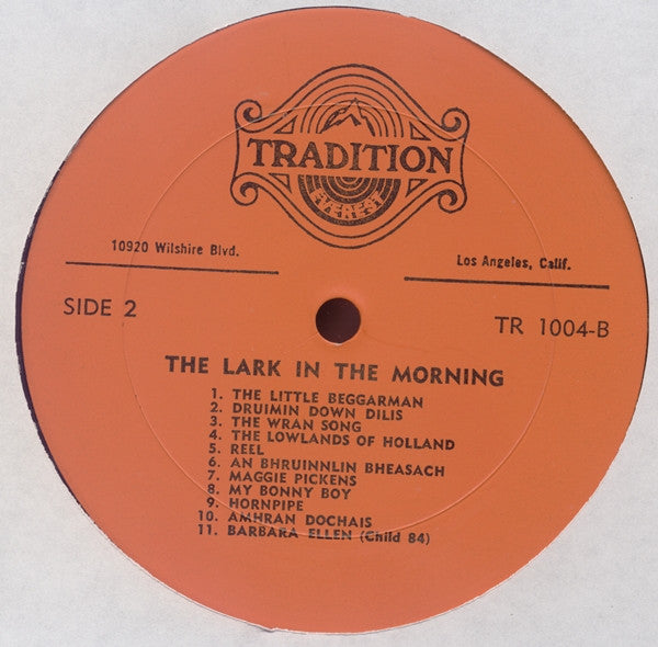 Various : The Lark In The Morning (LP, Album, RE)