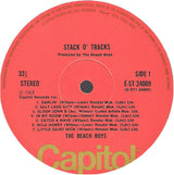 The Beach Boys : Stack O' Tracks (LP, Comp, RE)