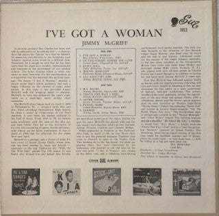 Jimmy McGriff : I've Got A Woman (LP, Album, Mono)