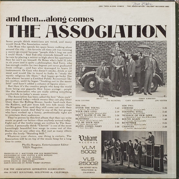 The Association (2) : And Then...Along Comes The Association (LP, Album)