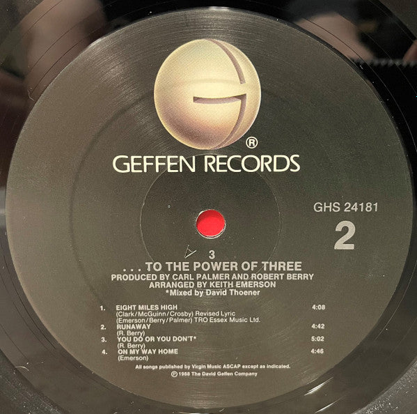 3 (2) : … To The Power Of Three (LP, Album, All)