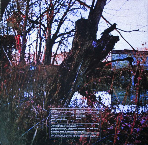 Black Sabbath : Black Sabbath (LP, Album, RE, 180)