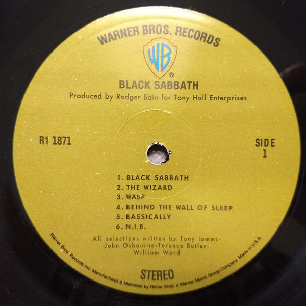 Black Sabbath : Black Sabbath (LP, Album, RE, 180)