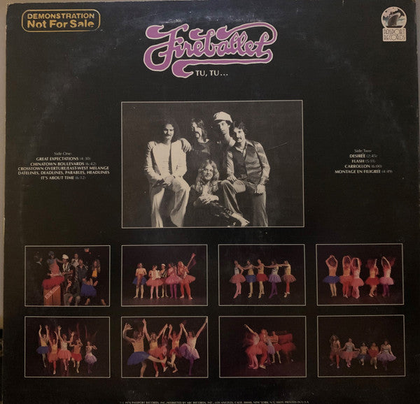 Fireballet : Two, Too... (LP, Album)