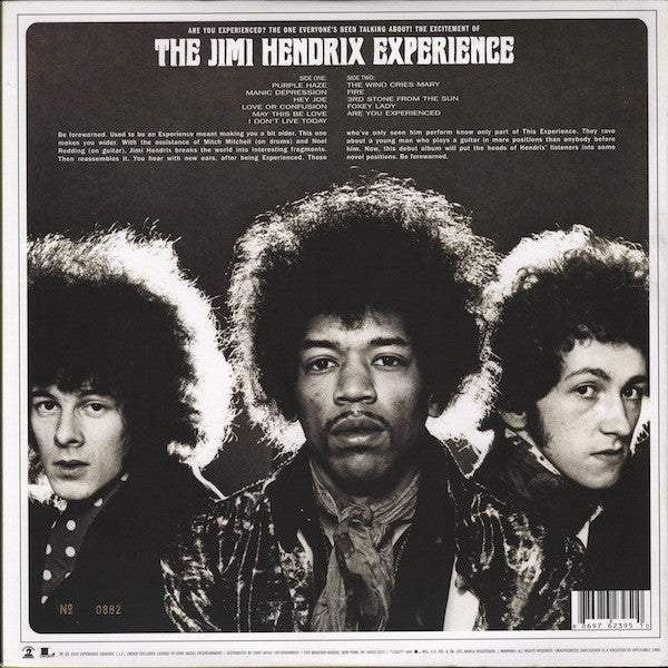 The Jimi Hendrix Experience : Are You Experienced (LP, Album, Ltd, Num, RE, RM, Gat)