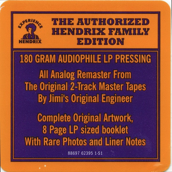 The Jimi Hendrix Experience : Are You Experienced (LP, Album, Ltd, Num, RE, RM, Gat)
