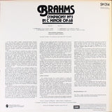 Johannes Brahms - Philharmonia Orchestra Conducted By Guido Cantelli : Symphony No. 1 In C Minor Op. 68 (LP, RE)