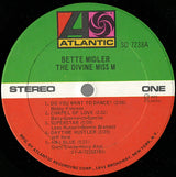 Bette Midler : The Divine Miss M (LP, Album, RI )