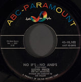 Lloyd Price And His Orchestra : No If's - No And's / For Love (7", Single)