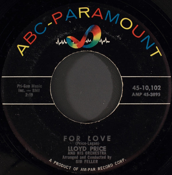 Lloyd Price And His Orchestra : No If's - No And's / For Love (7", Single)