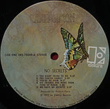 Carly Simon : No Secrets (LP, Album, Pit)