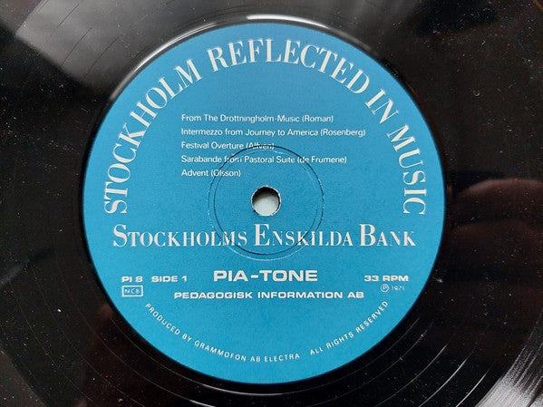 Various : Stockhom Reflected In Painting And Music (LP, S/Edition)