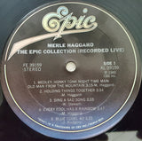 Merle Haggard : The Epic Collection (Recorded Live) (LP, Album, Car)