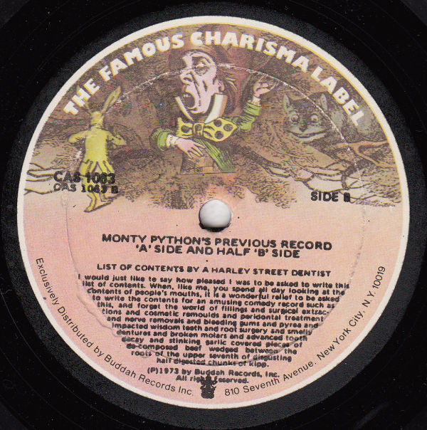 Monty Python : Monty Python's Previous Record (LP, RP)