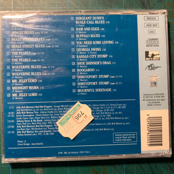 Jelly Roll Morton's Red Hot Peppers : Volume 2 From Chicago To New York 1927 - 1928 (CD, Comp)