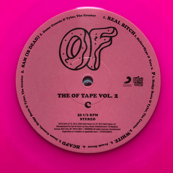 Odd Future : The OF Tape Vol. 2 (2xLP, Album, RSD, Ltd, RE, Pin)