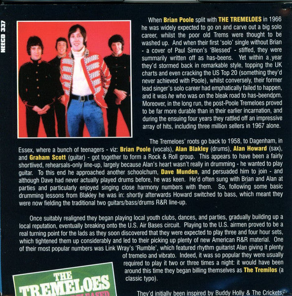 The Tremeloes : Good Day Sunshine: Singles A's & B's (2xCD, Comp, RM)