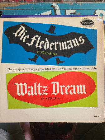 Ensemble Of Vienna Opera : Die Fledermaus and Waltz Dream (LP)