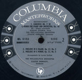 Sergei Rachmaninoff, Eugene Istomin, The Philadelphia Orchestra, Eugene Ormandy : Piano Concerto No. 2 In C Minor, Op. 18 (LP)