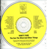 Vanity Fare : The Sun  The Wind And Other Things (CD, Comp)