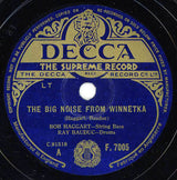 Bob Haggart, Ray Bauduc / Bob Crosby And His Orchestra : The Big Noise From Winnetka / Honky Tonk Train Blues (Shellac, 10")