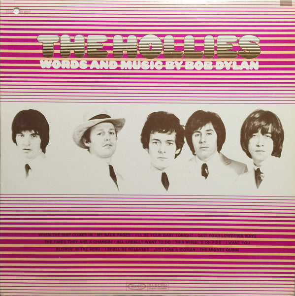 The Hollies : Words And Music By Bob Dylan (LP, Album, San)