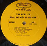 The Hollies : Words And Music By Bob Dylan (LP, Album, San)