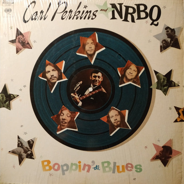 Carl Perkins And NRBQ : Boppin' The Blues (LP, Album, Pit)