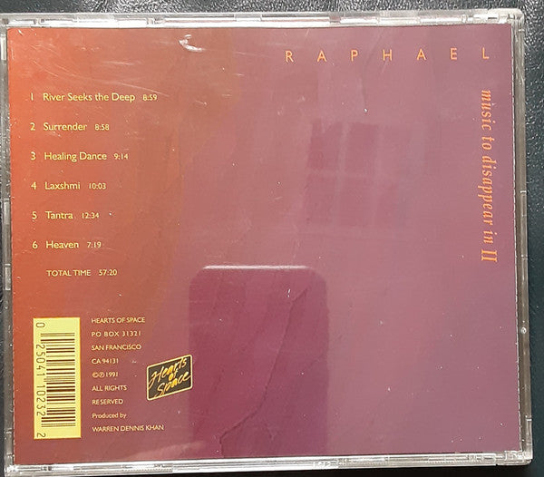 Raphael : Music To Disappear In (Vol. II) (CD, Album)